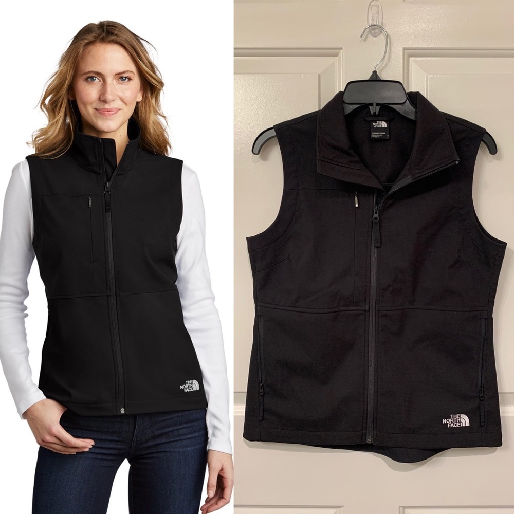 The North Face® Ladies Castle Rock Soft Shell Vest - Black